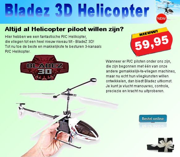 Bladez 3D Helicopter